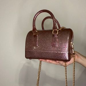 Pink Sparkly Mini Purse